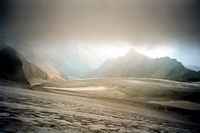 J&ouml;rg von de Fenn. Blinder Bergsteiger erklimmt den Grossglockner 1999 Bild 12