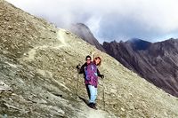 J&ouml;rg von de Fenn. Blinder Bergsteiger erklimmt den Grossglockner 1999 Bild 13